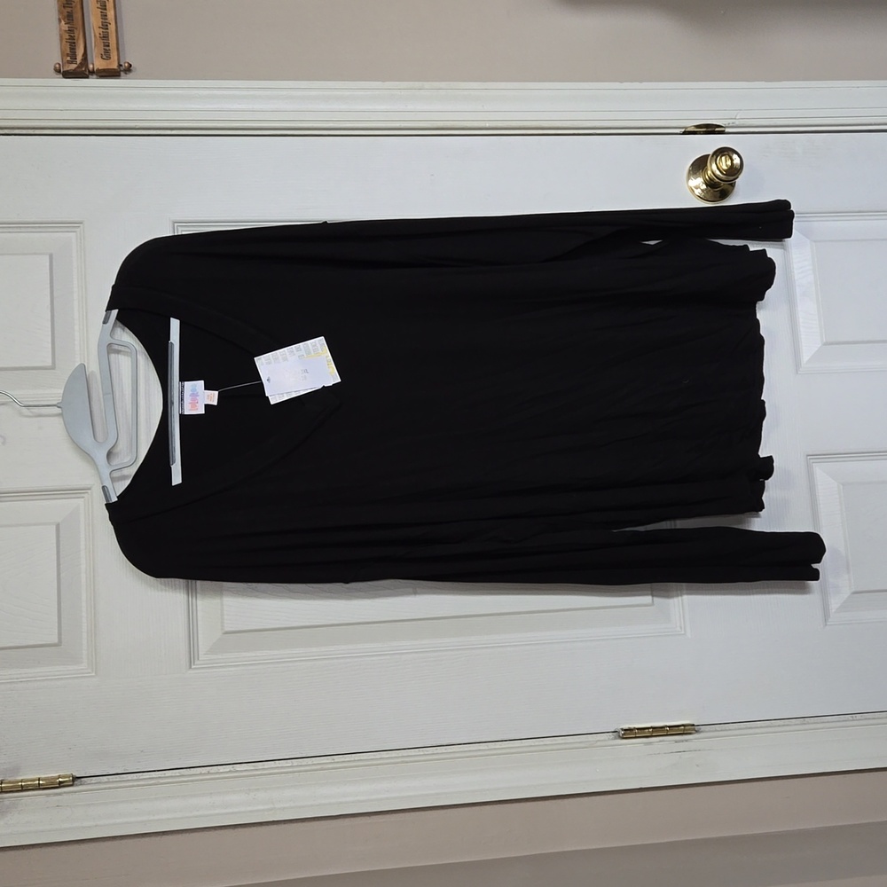LulaRoe Vicki, black. Size 3x